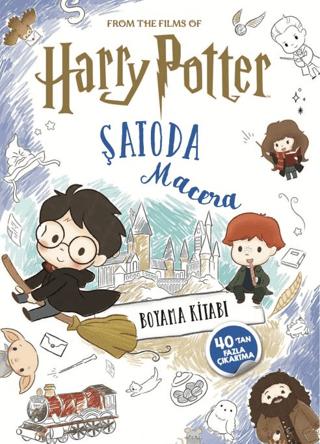 Film Özel Harry Potter Şatoda Macera Boyama Kitabı | Beta Kids (Ciltsiz)  - Resim 1