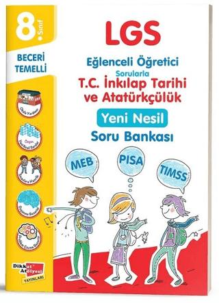 8. Sınıf LGS T.C. İnkılap Tarihi ve Atatürkçülük Yeni Nesil Soru Bankası