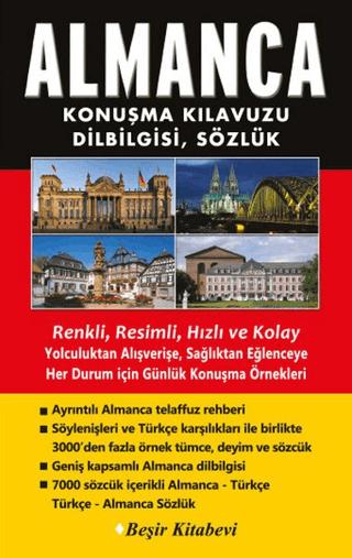 Almanca Konuşma Kılavuzu, Dilbilgisi, Sözlük | Beşir Kitabevi (Ciltsiz)  - Resim 1