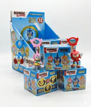 Sonic the Hedgehog Anahtarlık, Çanta Askısı, Oyuncak | Beta Oyuncak - Resim 1