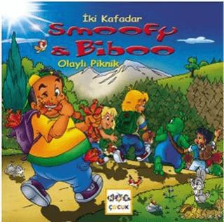 İki Kafadar Smoofy ve Biboo: Olaylı Piknik | Nar Çocuk (Ciltsiz)  - Resim 1
