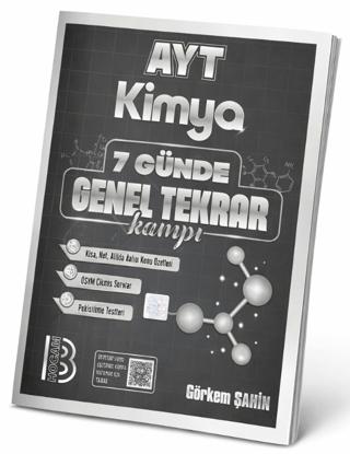 AYT Kimya 7 Günde Genel Tekrar Kampı