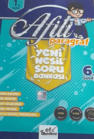 Afili Paragraf 6. Sınıf Yeni Nesil Soru Bankası | Efx Akademi Yayınları (Ciltsiz)  - Resim 1