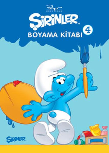 Şirinler - Boyama Kitabı 4 | Paradigma Kültür (İnce Kapak)  - Resim 1