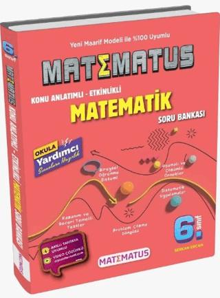 6. Sınıf Konu Anlatımlı Etkinlikli Matematik Soru Bankası
