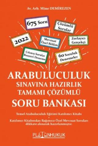 Arabuluculuk Sınavına Hazırlık Tamamı Çözümlü Soru Bankası