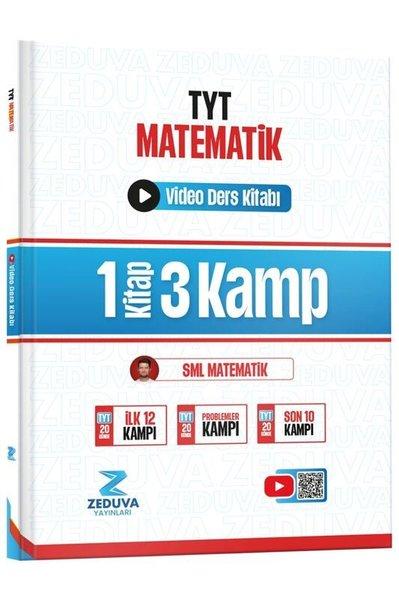 SML Matematik TYT Matematik 1 Kitap 3 Kamp Video Ders Kitabı | Zeduva Yayınları (İnce Kapak)  - Resim 1