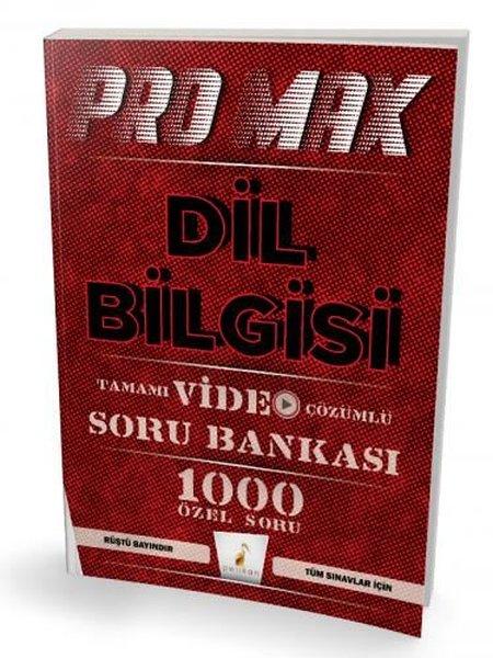 Promax Dil Bilgisi Tamamı Video Çözümlü Soru Bankası | Pelikan Yayınları (İnce Kapak)  - Resim 1