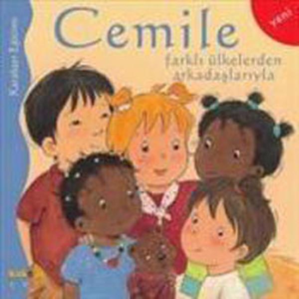 Cemile-Çinli Ve Zenci Arkadaşlarını Çok Seviyor | Kaknüs Yayınları (İnce Kapak)  - Resim 1