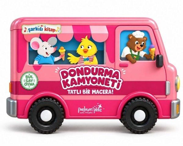 Dondurma Kamyoneti  -  Tekerlekli Kitaplar | Parlayan Yıldız (İnce Kapak)  - Resim 1