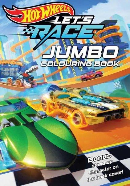 Hot Wheels Jumbo Colouring Book | Alligator Products Limited (İnce Kapak)  - Resim 1