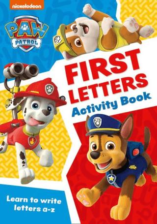 PAW Patrol First Letters Activity Book | Nickelodeon (Ciltsiz)  - Resim 1