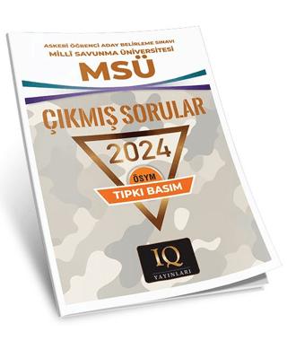 MSÜ Çıkmış Sorular - 2024
