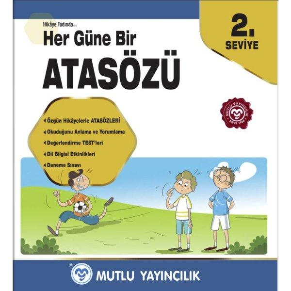 Her Güne Bir Atasözü 2. Seviye | Mutlu Yayıncılık (İnce Kapak)  - Resim 1