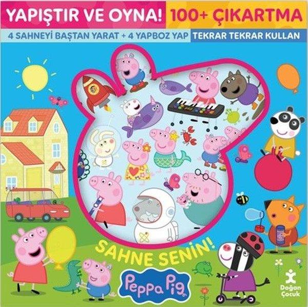 Yapıştır ve Oyna! Sahne Senin! Peppa Pig | Doğan Çocuk (İnce Kapak)  - Resim 1