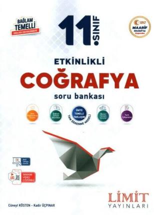 11. Sınıf Coğrafya Etkinlikli Soru Bankası | Limit Yayınları (Ciltsiz)  - Resim 1