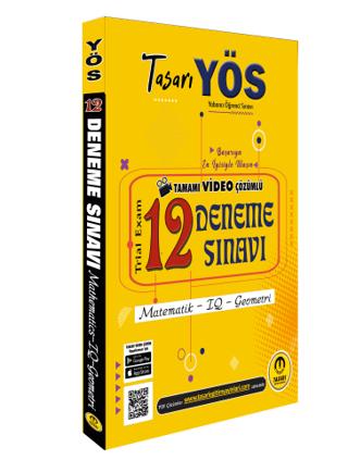Tasarı Yös 12 Video Çözümlü Deneme Sınavı