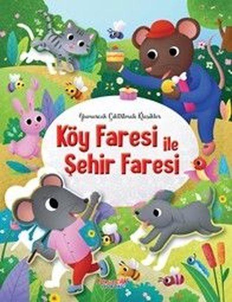 Köy Faresi İle Şehir Faresi - Çıkartmalı Klasikler | Yumurcak Yayınları (İnce Kapak)  - Resim 1