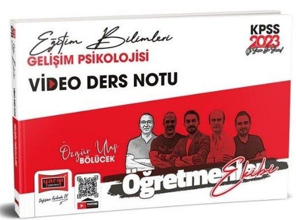 2023 KPSS Eğitim Bilimleri Öğretmenler Ekibi Gelişim Psikolojisi Video Ders Notları | Yargı Yayınları (İnce Kapak)  - Resim 1