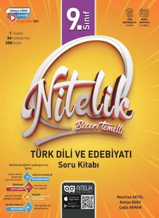 9. Sınıf Beceri Temelli Türk Dili ve Edebiyatı Soru Kitabı