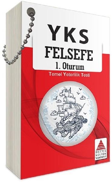 YKS 1.Oturum Felsefe Kartları | Delta Kültür-Eğitim (İnce Kapak)  - Resim 1