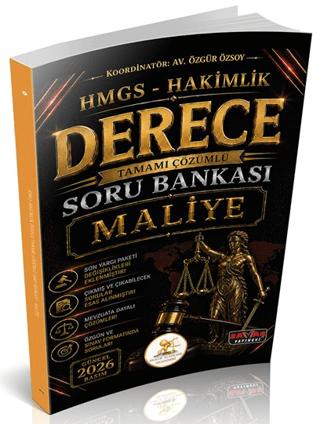 HUKAL HMGS-Hakimlik Derece Maliye Soru Bankası | Savaş Yayınevi (Ciltsiz)  - Resim 1