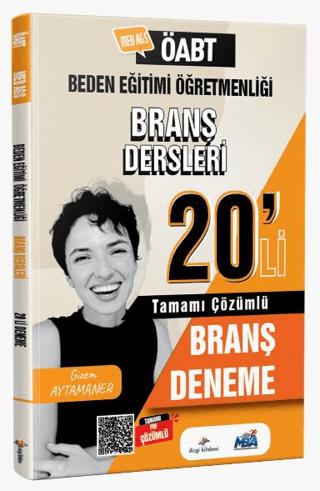 2026 MEB AGS ÖABT Beden Eğitimi Branş Dersleri Tamamı PDF Çözümlü 20'li Branş Deneme | Dizgi Kitap (Ciltsiz)  - Resim 1