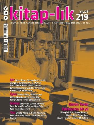 Kitap-lık Dergisi Sayı: 219 Ocak-Şubat 2022 | Yapı Kredi Yayınları (Ciltsiz)  - Resim 1
