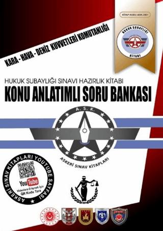 Hukuk Subaylığı Sınavına Hazırlık Kitabı (Konu Anlatımlı Soru Bankası)