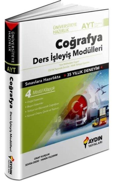 AYT Coğrafya Ders İşleyiş Modülleri | Aydın Yayınları-Eğitim (İnce Kapak)  - Resim 1