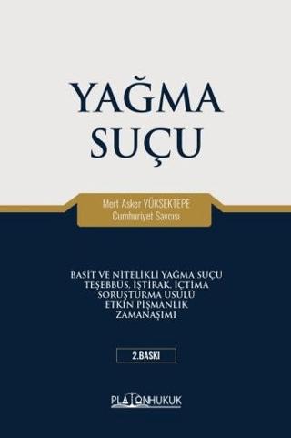Yağma Suçu | Platon Hukuk (Ciltsiz)  - Resim 1