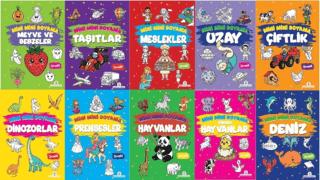 Mini Mini Boyama (10 Kitap) | Atlı Karınca Yayınları (Ciltsiz)  - Resim 1