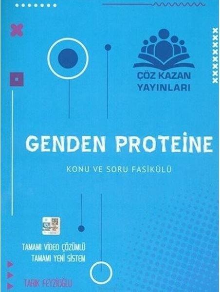 AYT Genden Proteine Konu ve Soru Fasikülü | Çöz Kazan Yayınları (İnce Kapak)  - Resim 1