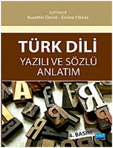 Türk Dili Yazılı ve Sözlü Anlatım | Nobel Akademik Yayıncılık (İnce Kapak)  - Resim 1