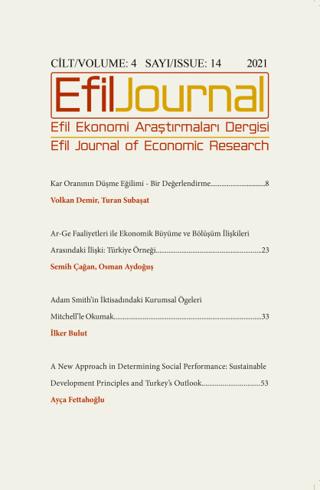 Efil Ekonomi Araştırmaları Dergisi Cilt: 4 Sayı: 14 - 2021 | Efil Journal Dergisi (Ciltsiz)  - Resim 1