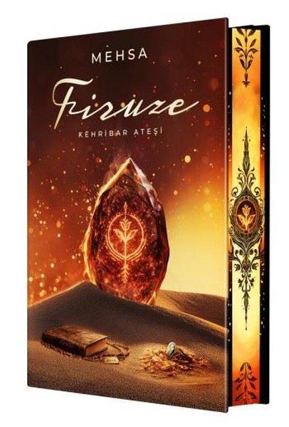 Firuze 1 - Kehribar Ateşi - Yan Boyamalı | Ephesus Yayınları (Ciltli)  - Resim 1