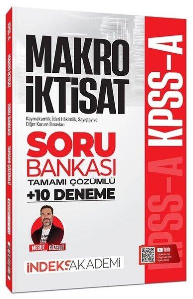 2026 KPSS A Grubu Makro İktisat Soru Bankası ve 10 Deneme Çözümlü | İndeks Akademi (İnce Kapak)  - Resim 1