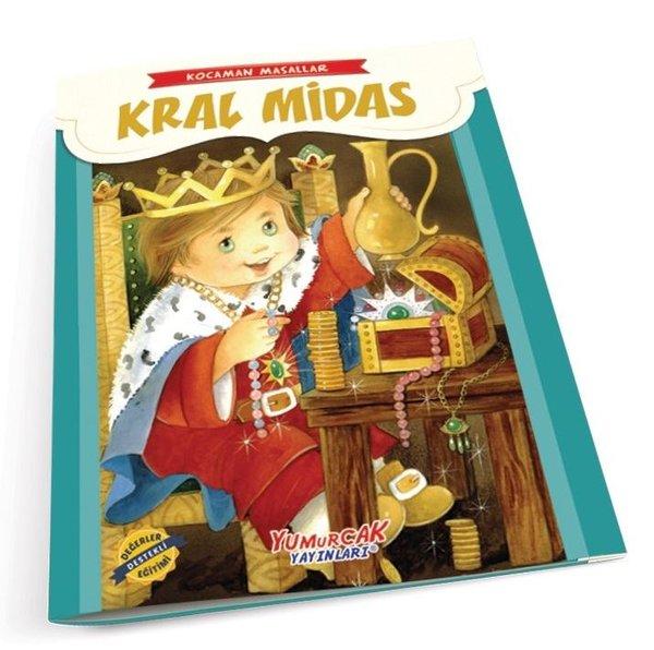 Kral Midas - Kocaman Masallar | Yumurcak Yayınları (İnce Kapak)  - Resim 1