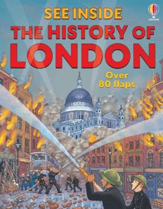 See Inside the History of London | Usborne (Ciltsiz)  - Resim 1