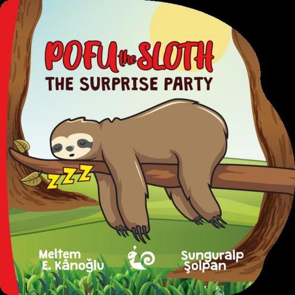 Pufu the Sloth - The Surprise Party | Çikolata Yayınevi (İnce Kapak)  - Resim 1