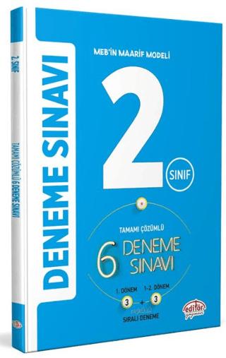 2. Sınıf Tamamı Çözümlü 3 + 3 Deneme Sınavı