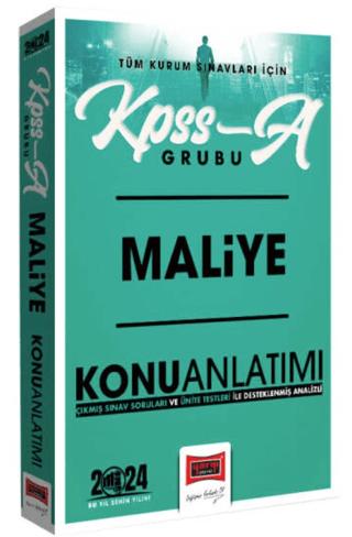 Yargı Yayınları 2024 KPSS A Grubu ve Tüm Kurumlar İçin Maliye Konu Anlatımı