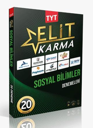 Elit Karma Tyt Sosyal Bilimler 20 Branş Deneme | Paraf Yayınları (Ciltsiz)  - Resim 1