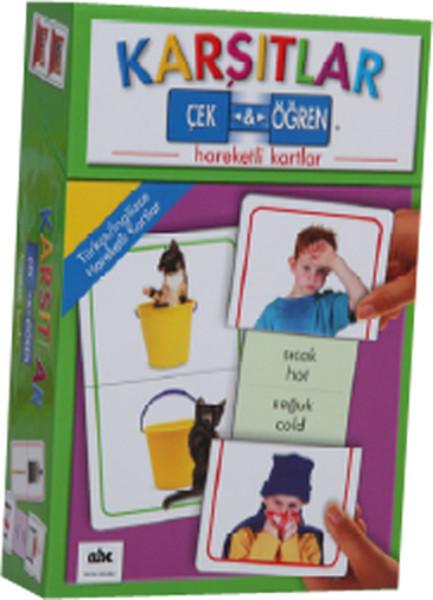 Karşıtlar Çek - Öğren | Abc Yayınevi (Ciltli)  - Resim 1