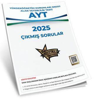 AYT Çıkmış Sorular 2025 | Liderler Karması Yayınları (Ciltsiz)  - Resim 1