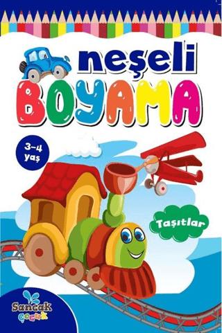 Neşeli Boyama - Taşıtlar | Sancak Çocuk (Ciltsiz)  - Resim 1