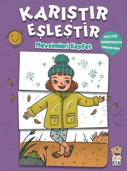 Mevsimleri Keşfet-Karıştır Eşleştir | Sincap Kitap (İnce Kapak)  - Resim 1