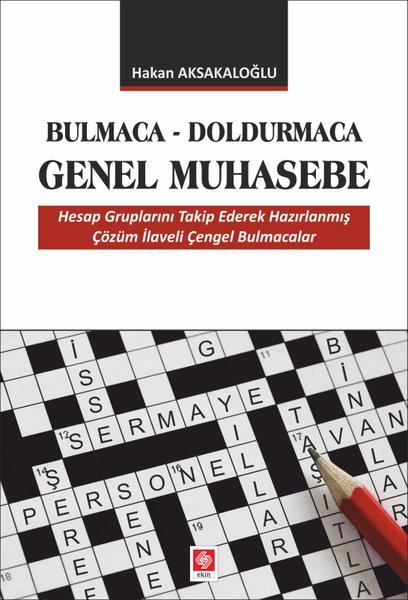 Bulmaca - Doldurmaca Genel Muhasebe | Ekin Basım Yayın (İnce Kapak)  - Resim 1
