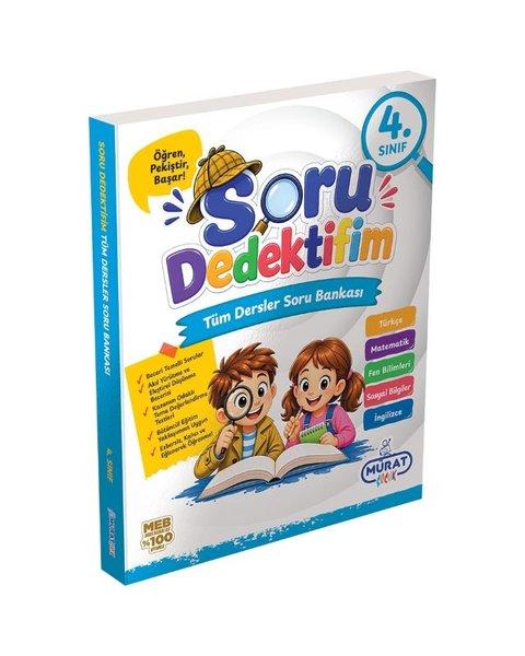 4. Sınıf Soru Dedektifim Tüm Dersler Soru Bankası | Murat Çocuk (İnce Kapak)  - Resim 1