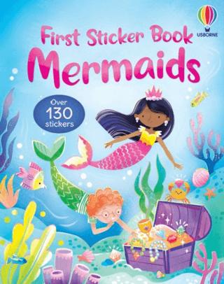 First Sticker Book Mermaids | Usborne (Ciltsiz)  - Resim 1